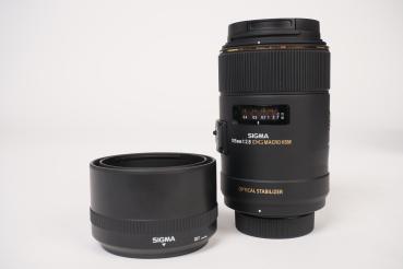 Sigma 105mm F2,8 DG Macro Nikon F - Gebrauchtartikel